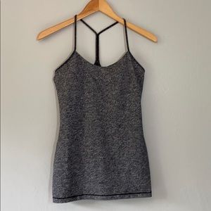 Zella Activewear Strappy Racerback Shelf Bra - M